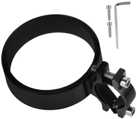 GOOHOCHY Cup Holder Bike Handlebar Aluminum Alloy Bicycle Water Bottle Holder Secure Clamp Design