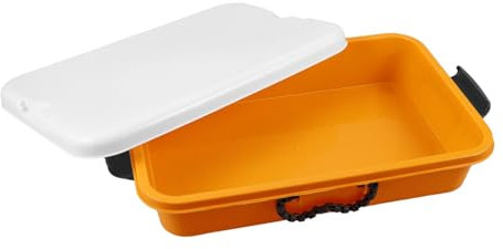 Garneck Bac à Sable Montessori pour Garçon Fille Plastique Bac à Sable Extérieur avec Couvercle Boîte De Rangement pour Salle De Classe Et Jouets