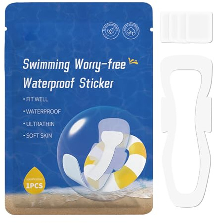 Badepads für Mädchen aus der Zeit – Hautfreundliche Tampons für Schwimmabnutzung | Diskrete Damenhygienepads für sportliche Übungen | weiche Schwimmpads
