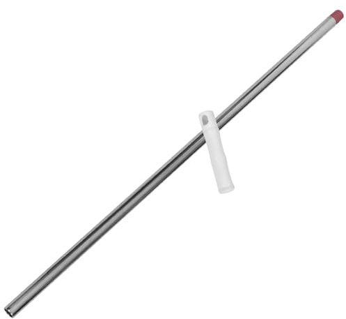 Cabilock Multi-Functional Rust Resistant Broom Handle Replacement with Thick Stainless Steel and Plastic Construction Suitable for Bathroom and Household Cleaning Tasks Random Color