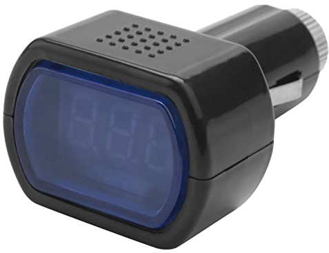 Rastapulz 12-24V LED Zigarettenanzuender KFZ Batterie Tester Spannungsanzeige Voltmeter
