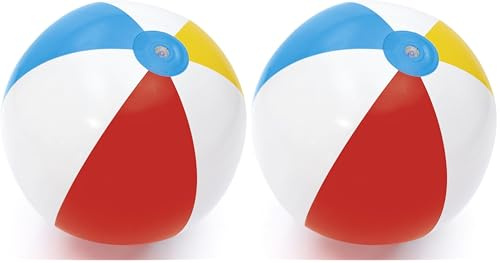Bestway 31022 Ballon de Plage Gonflable Diamètre 61 cm (Lot de 2)
