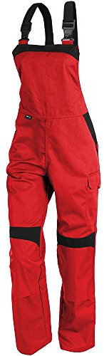 Kübler Arbeitslatzhose Inno Plus, 1 Stück, 52, mittelrot/schwarz, 38565413-5599-52