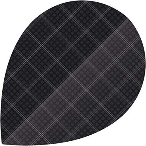 Bull''s Nylon Flights Pear schwarz -