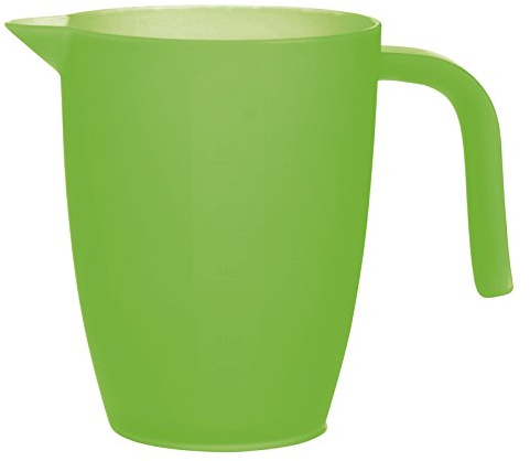 Excelsa Rainbow Graduado Jarra de 1 litro, Verde