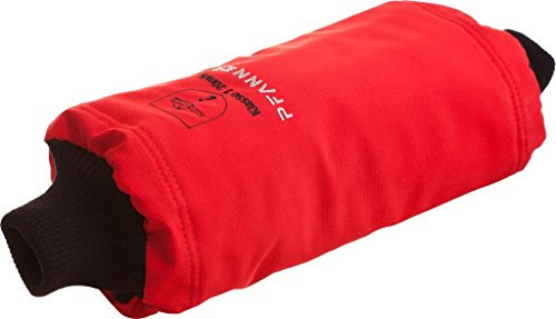 Pfanner Rundum Schnittschutz Armlinge mit Stulpe, Farbe:rot/schwarz, Größe:uni