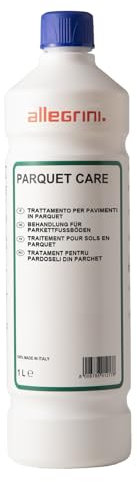 Allegrini Cera Parquet Ripara Graffi e Lucida Pavimento in Legno Rovinato Rinnova e Ravviva Ideale per Riparazione e Trattamento di Superfici in Laminato 1000 ml