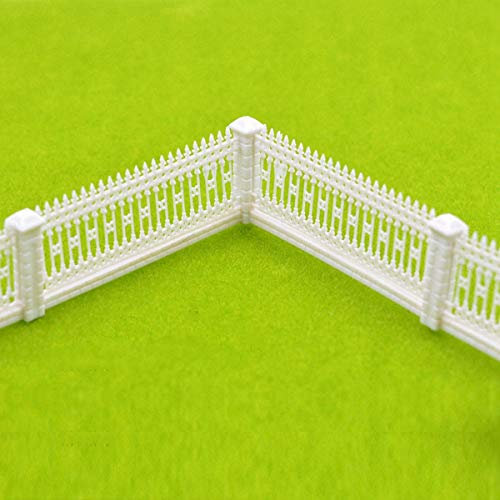 TuToy Detechable Zäune Im Maßstab 1:87 Ho Für Sand Table Model Building Train Railway