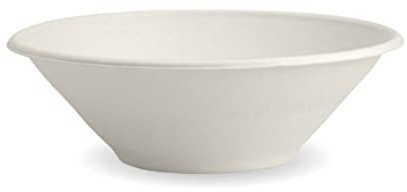 Gradisco - Saladier STYLE 100% compostable en pulpe de cellulose/bagasse - Saladier à emporter résistant à la chaleur - 1200ml (50)
