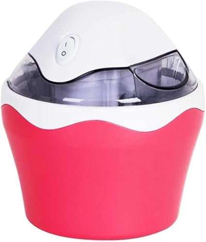 Samnuerly Ice Cream Maker,Household Automatic Mini Ice Cream Machine with Built in Freezer,500ML Children Ice Cream Homemade Machine