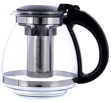 TETERA VIDRIO FILTRO INOX