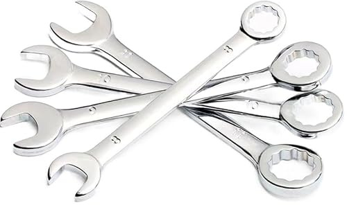 LAPooh Set Chiavi Inglese 4-11mm chiave a doppio uso Plum Blossom chiave aperta in lega antiruggine piccola scatola aperta chiave combinata facile da riporre Chiavi Inglese (Color : 5mm-1pcs)