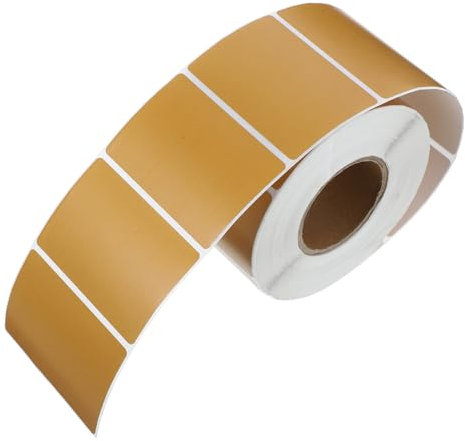Braune Thermoetiketten Rolle 1 Stück 800 Stück Je Rolle