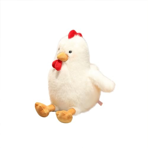 LICHENGTAI Peluche Pollo Bambola di Peluche Giocattolo Peluche Animali Cuscino Pollo Animali Morbido Animale di Peluche in Cotone Super Morbido per Ragazzi Ragazze Bambini