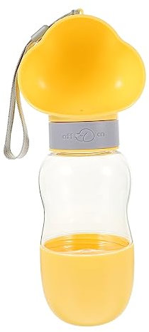 BESPORTBLE Les Animaux sortent pour Boire Gourde pour Chiot Fontaine à Eau extérieure pour Chien Gourde de randonnée Chiot Eau Chien de Marche gobelet à Eau pour Chien Plastique Violet,Mauve