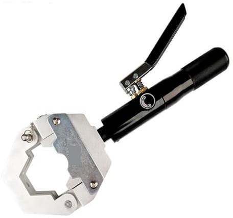 Crimpadora Hidráulica, Herramientas de prensado de manguera de aire acondicado automotriz for reparación de tubos de aire acondicado Kit de prensado de manguera FS-7842 Crimpadora, Multicapa(6 mold)