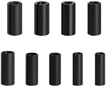 9PCS Router Collet Converter Chuck Handle Reducer Sleeve 9 Sizes Quick Changeover Stable Clamping for Trimming Machine