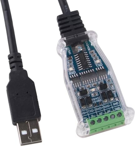 Cable adaptador USB a RS485 compatible con una amplia gama de dispositivos con convertidor de bloque USB línea cable de automatización industrial
