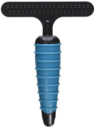 Master Grooming Tools Ergonomic Double-Row Undercoat Rakes — Efficient Tools for Grooming Dogs, 39 Pins, Blue