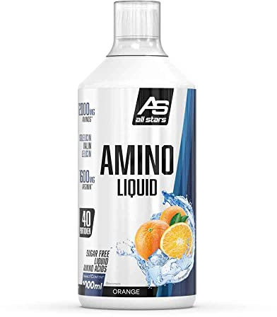 All Stars Amino Liquid, Orange, 1er Pack (1 x 1000 ml)