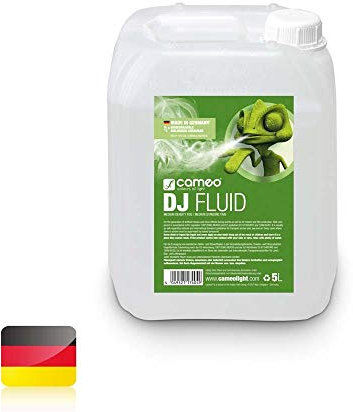 Cameo DJ FLUID 5 L - Liquido per effetto nebbia di media densità e durata media da 5 L