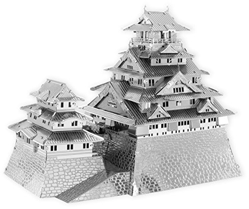 Metal Earth 3D Metallbausatz Bauwerk Osaka Castle ab 14 Jahre | Präzise lasergeschnittene Metallteile zum Zusammenstecken ohne Klebstoff. Detailreiche Modelle mit bebilderter Bauanleitung
