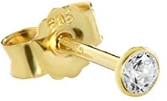 NKlaus Ohrstecker ohrstecker gold 585, für Damen, 585er 14 Karat, 1 Stück