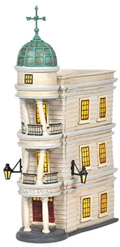 Harry Potter Village By D56 Gringotts Bank UK - Statuetta adattatore