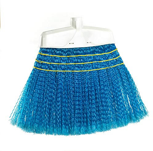 Escoba Plana Industrial Ideal. Especial Exteriores, jardín, Garaje, Patio, Naves, construcción…