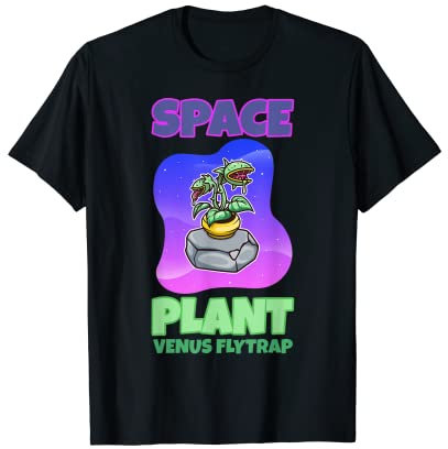 Monster trap carnivorous plant venus fly trap space plant T-Shirt