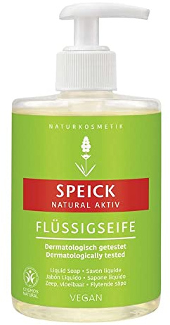 Speick Natural Aktiv - Flüssigseife, 300ml (5 x 300ml)