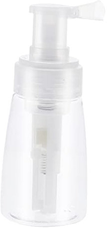 minkissy 1pc Pulver Spray Flasche Pulver Flasche Reise Lotion Container Leere Spray Flaschen Lose Pulver Container Reise Conditioner Flasche Baby Nehmen Sie ein Bad Kosmetik Weiß Das Haustier