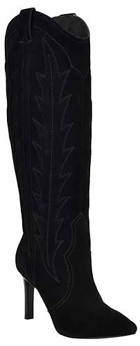 Nine West Radory, Botas a la Altura de Rodilla Mujer, Negro 001, 40.5 EU