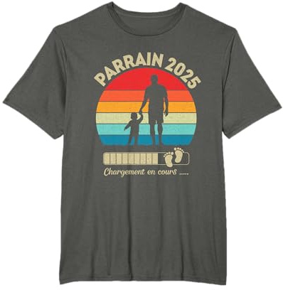 Futur Parrain 2025 Annonce Grossesse Parrain 2025 Cadeau T-Shirt