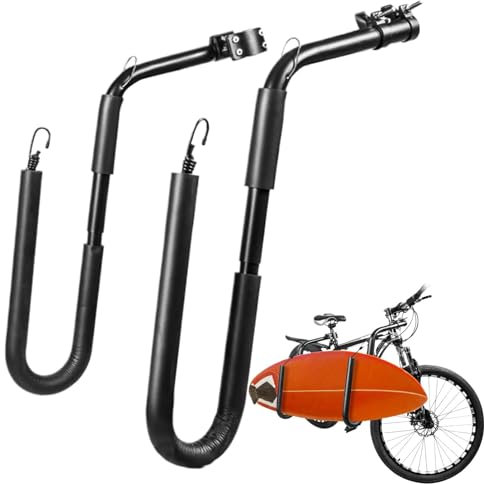 Maciun Surfbrett-Halterung, einfache Installation und Entfernung, sicheres Fahren, Surfbrett-Racks für Shortboard- und Longboard-Surfbretter