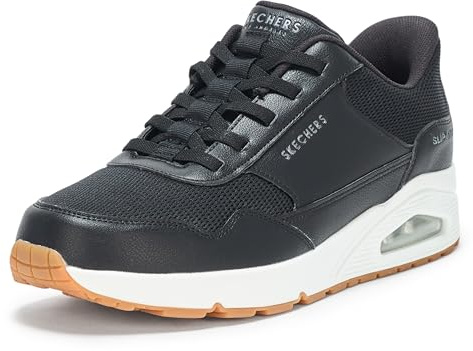 Skechers Men's Hands-Free Slip-ins Uno Banksia Sneaker, Nero, 41 EU