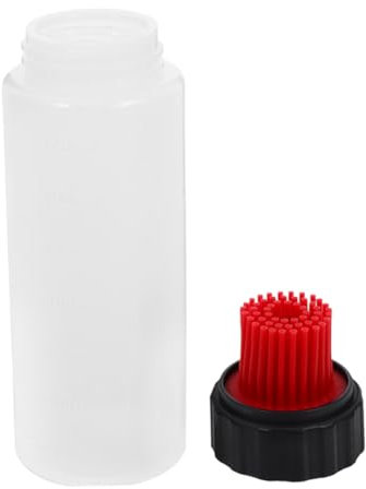 KOCKSHION Botella De Cepillo De Aceite De Silicona Para Cocinar y Hornear Accesorios De Cocina Exprimible Con Para Asar y Rociar