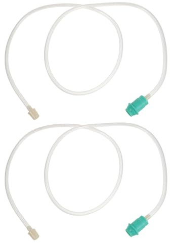 BATHVEVE 2 St Cupping Vacuum Pump Slangförlängning Flexibel Silikonslang med Innerdiameter för Terapimaskiner och Hemvård Tätningsfunktion och Enkel Installation