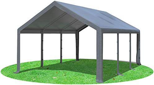 Stabilezelte Partyzelt 4x6m Modular Pro PVC ohne Seitenteile GRAU
