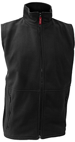 Result Active Herren Fleeceweste L,Schwarz