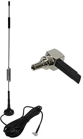 4G LTE-antenn, CRC9 12dBi Mimo extern antenn med megnetisk bas 3M-kabel för nätverkskort WLAN-router Aircard router USB-modem