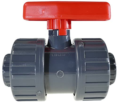 AK PVC Kugelhahn Innengewinde 1 1/2 Zoll