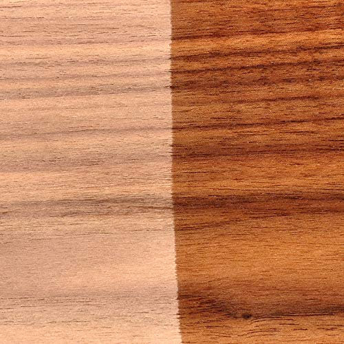 FEINSCHNITTkreativ Massivholz Nussbaum 450 x 150 x 20 mm (1 Stück)