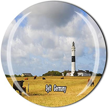 Sylt Germany Kühlschrankmagnet Kristall Touristen Souvenir Geschenk Sammlerstücke Kühlschrank Magnet Aufkleber