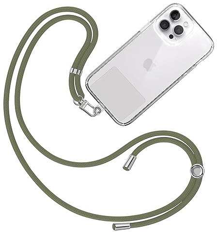 TBOC Cordino Catenella Laccio Strap Porta Cover per Telefono Cellulare da Collo - Tracolla Catenina con cordini da Phone Cellulari Telefoni Accessori Universale Laccetti Donna Uomo