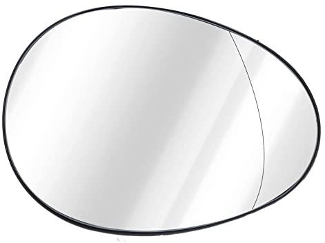 Aramox Rétroviseur Extérieur en Verre, 07-13 R55/R56/R57 Rétroviseur avec Rétroviseur Gauche Chauffant et Accessoires (Droit/A0651908001)