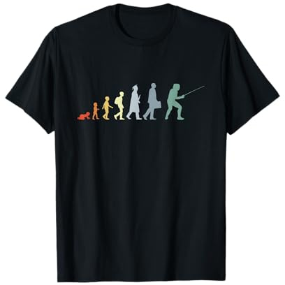 Esgrimista Evolución Esgrimista Aficionado Épée Camiseta