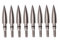 PHILOCS 24St Bogenschießen Pfeilspitzen Jagen Praxis Broadheads Screw in 70 80 90 100 125 150 175 200 Grain Geschoss Rostfreier Stahl Gegengewicht Pfeilspitzen (125grain)
