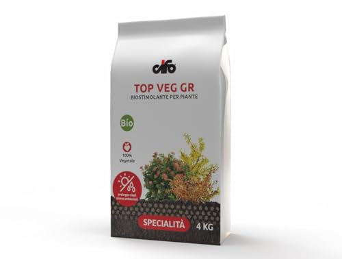Top Veg GR Biostimolante Organico per Piante, Fertilizzante con Estratti di Alghe e Melasso, per Ortaggi e Piante Ornamentali