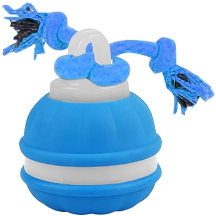 Genérico Boule à rotule automatique pour chiens | Jouet intelligent avec 3 modes | Boule à mâcher colorée pour dents, plaisir et entraînement – Accessoires pour chien